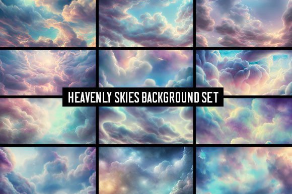 12 Heavenly Skies Backgrounds: Elevate Your Creative Projects