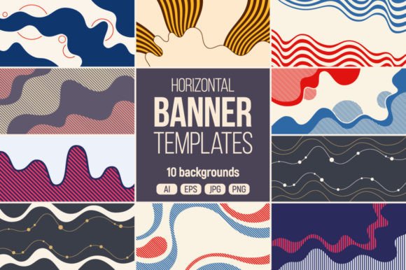 Elevate Your Visuals with the Abstract Backgrounds, Banners Collection
