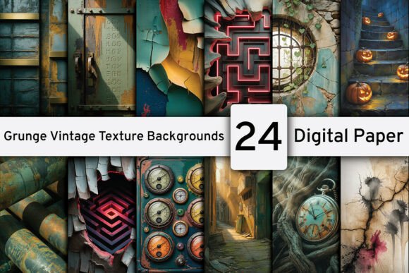Grunge Vintage Texture Backgrounds: Instant Depth for Modern Designs