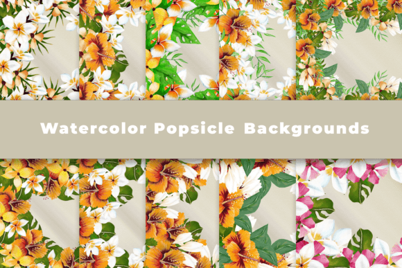 Infuse Vibrancy: Using Summer Tropical Backgrounds in Your Designs