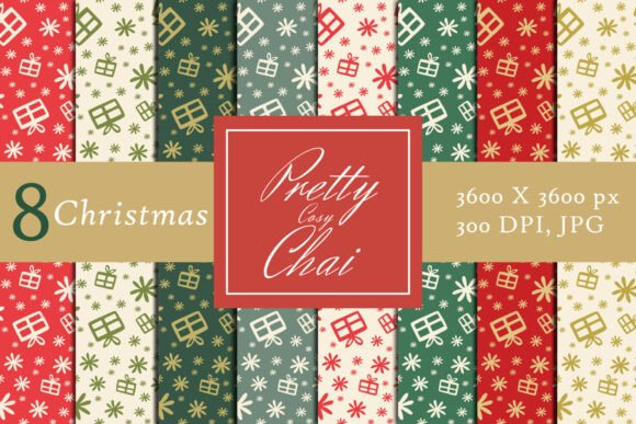 Infuse Your Projects with Festive Cheer: Cute Hand-Drawn Christmas Backgrounds