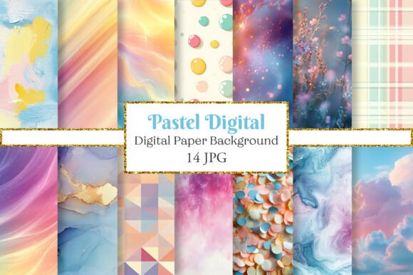 Soft Hues, Big Impact: Unlocking Creativity with Pastel Digital Backgrounds
