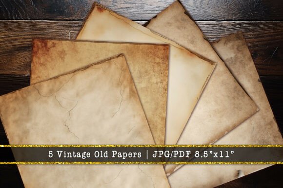 Timeless Texture: Unlocking Creativity with Vintage Stained Paper Backgrounds