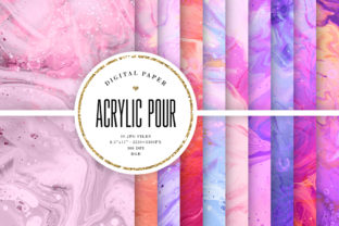 Unleash Vibrant Energy with Acrylic Pour Backgrounds