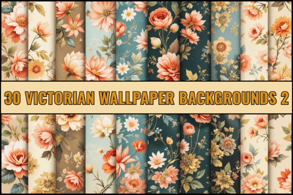 Victorian Flower Wallpaper: 30 Elegant Backgrounds